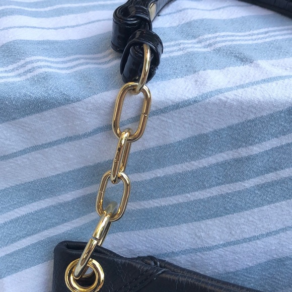 MAXX New York  leather and patent leather fringe - Picture 2 of 11